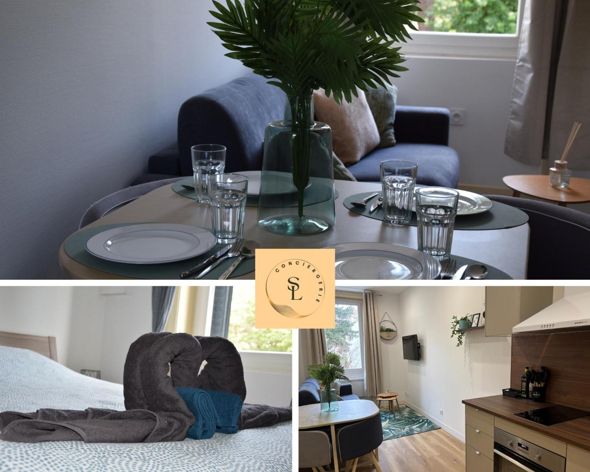 Appartement Elegant T2 A Bron, Tramway A 2Min, Box Parking, 4Personnes Extérieur photo